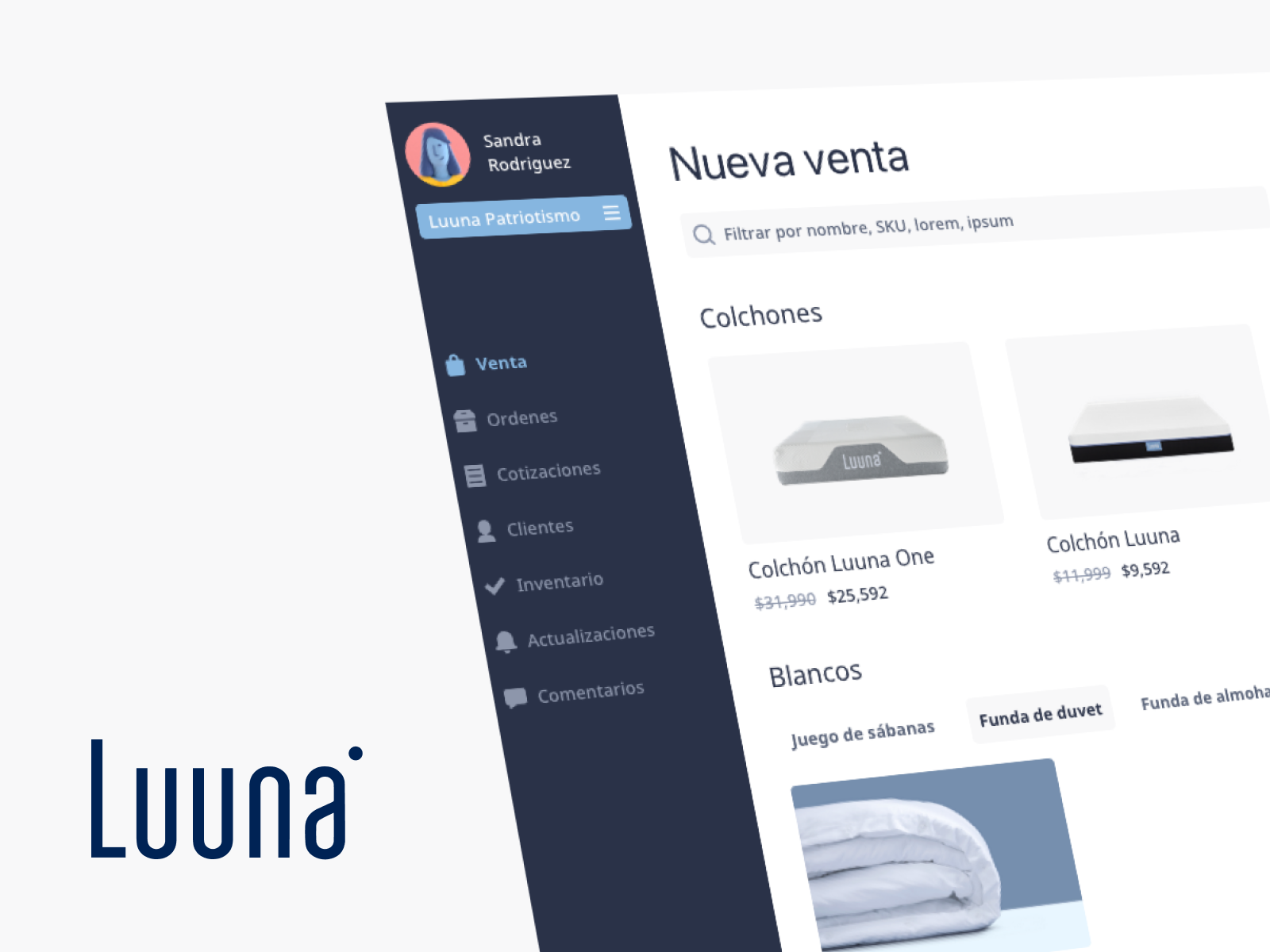 Luuna POS project preview
